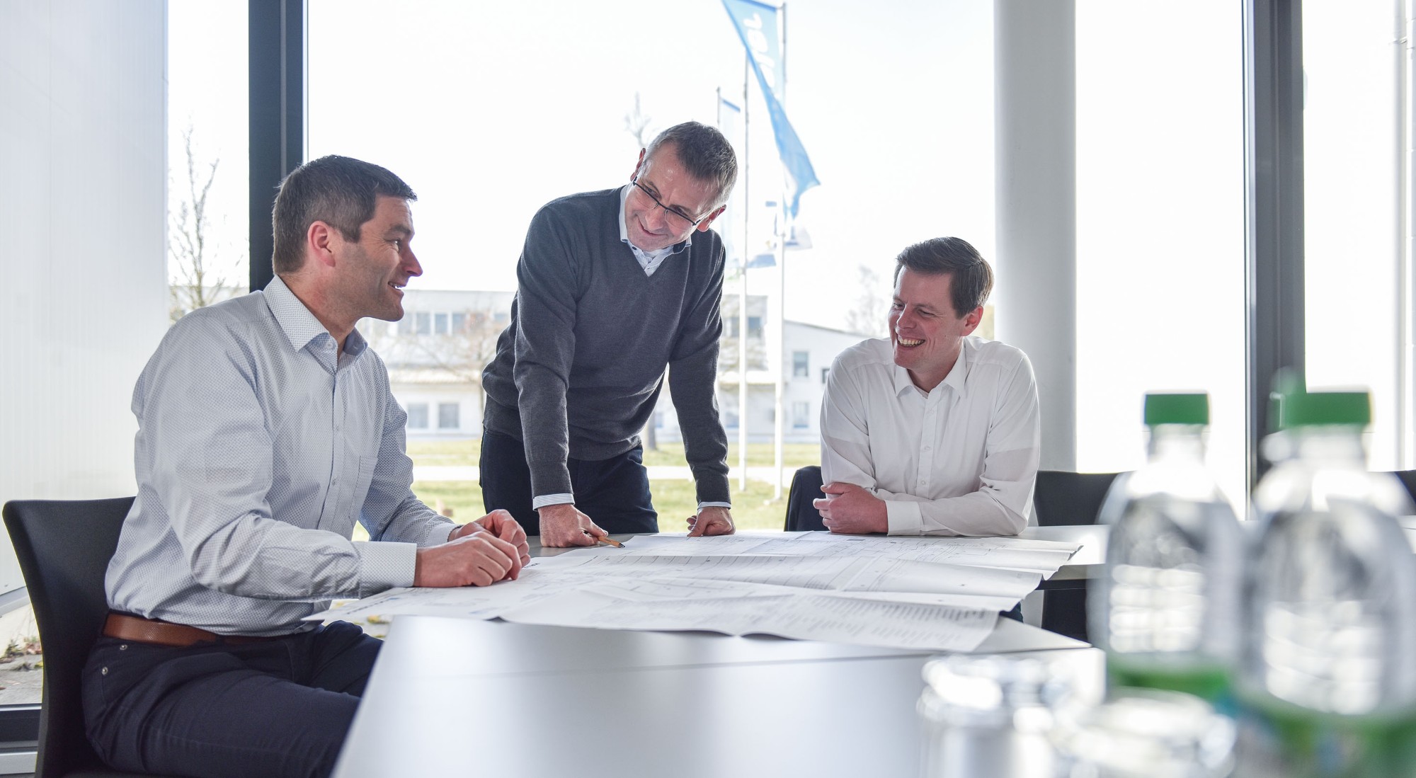 Geschäftsleitung bei Elektro Rösler