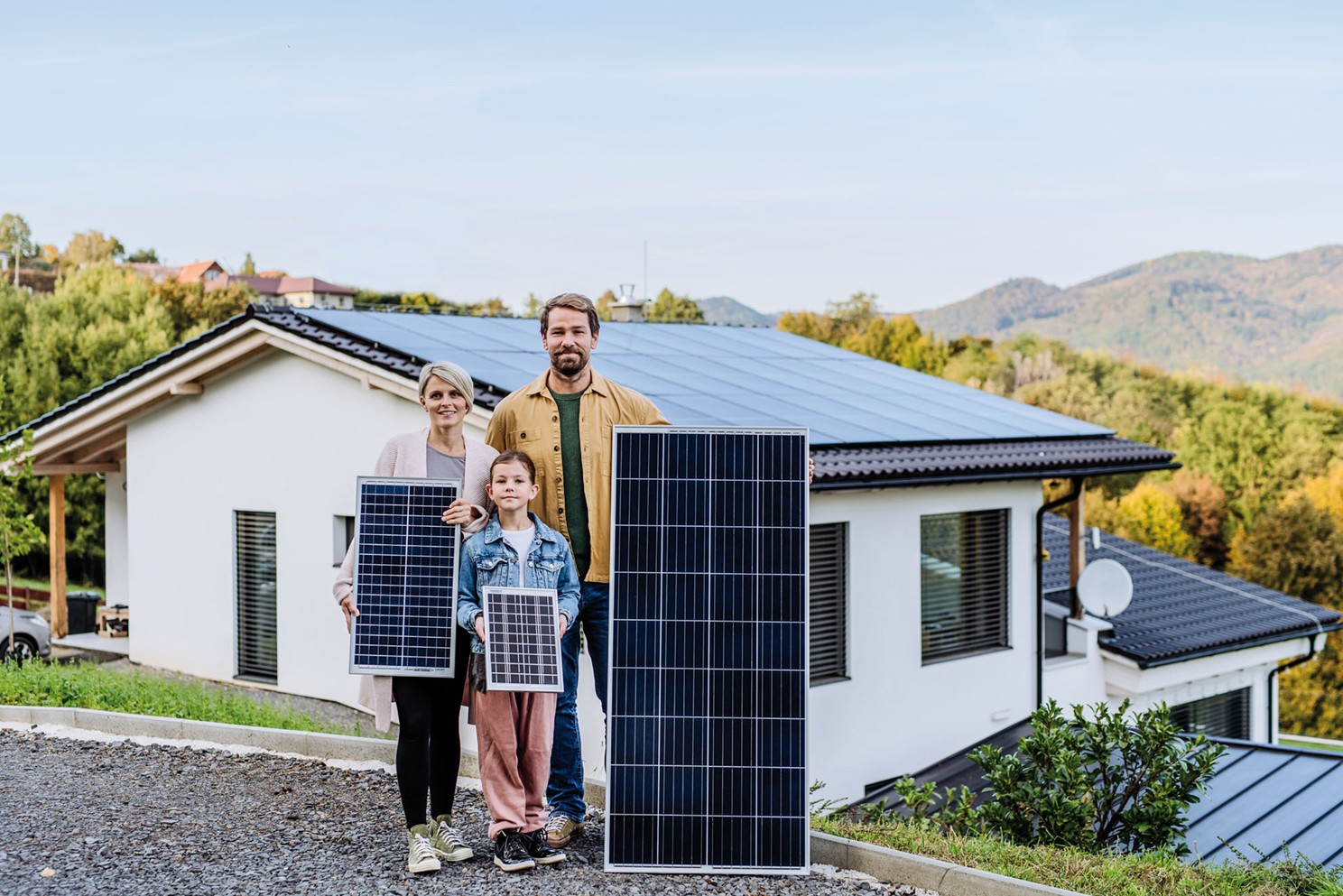 Familien und Photovoltaik