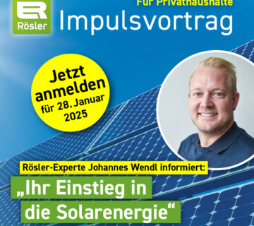 Rösler News Impulsvortrag