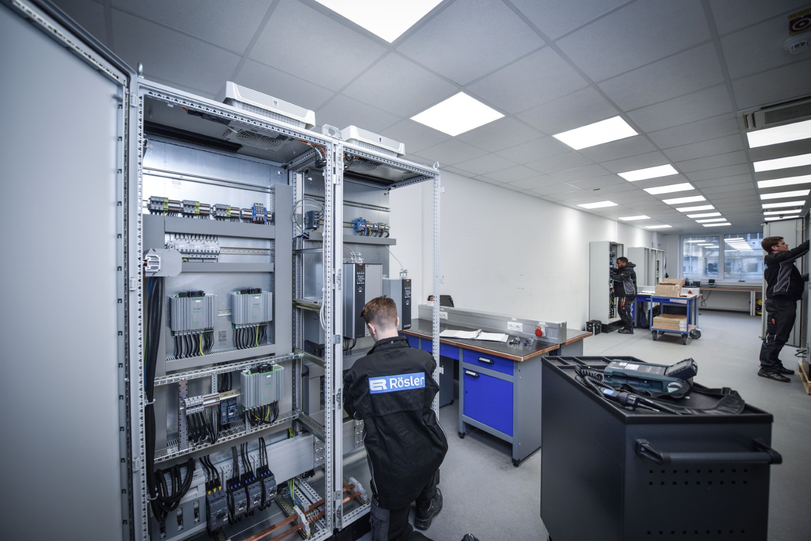 Verteilungsbau bei Elektro Rösler