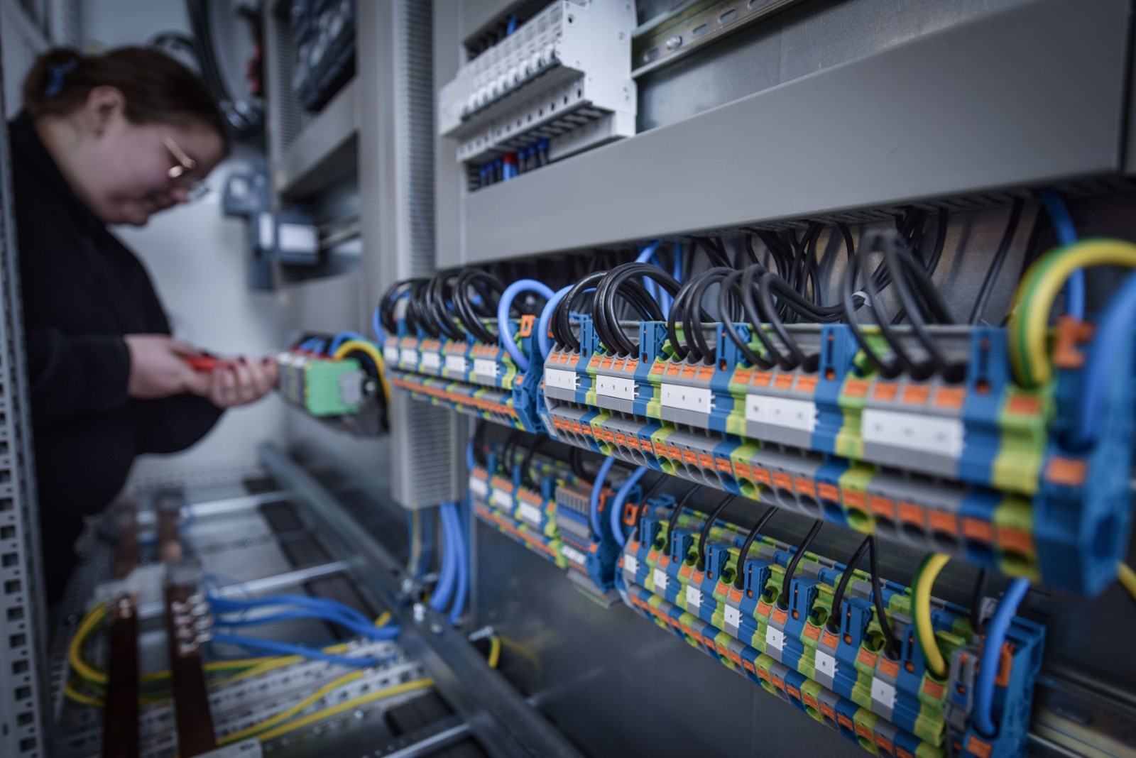 Verteilungsbau bei Elektro Rösler