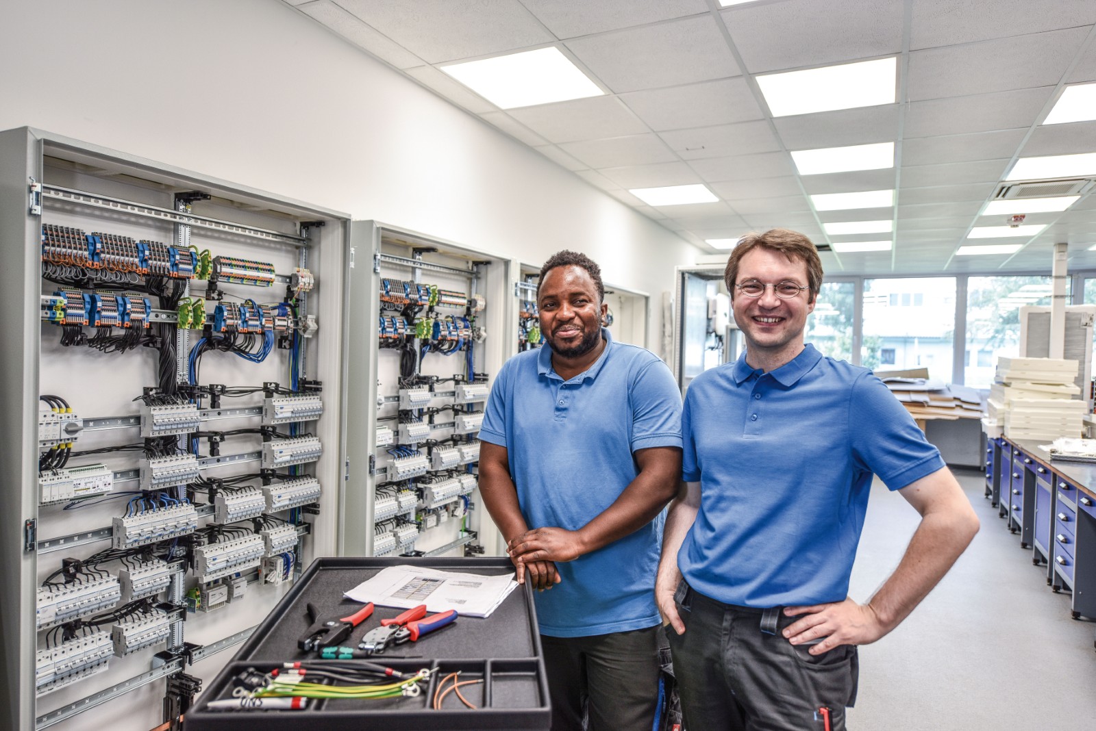 Schaltanlagenbau bei Elektro Rösler