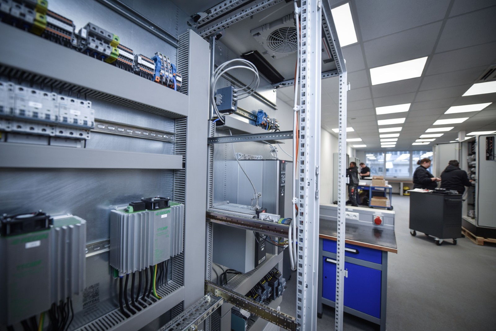 Schaltanlagenbau bei Elektro Rösler