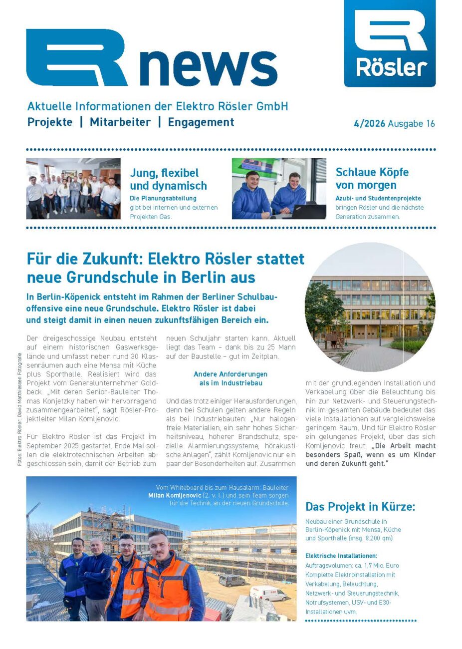 Rösler News 16 (1) Seite 1
